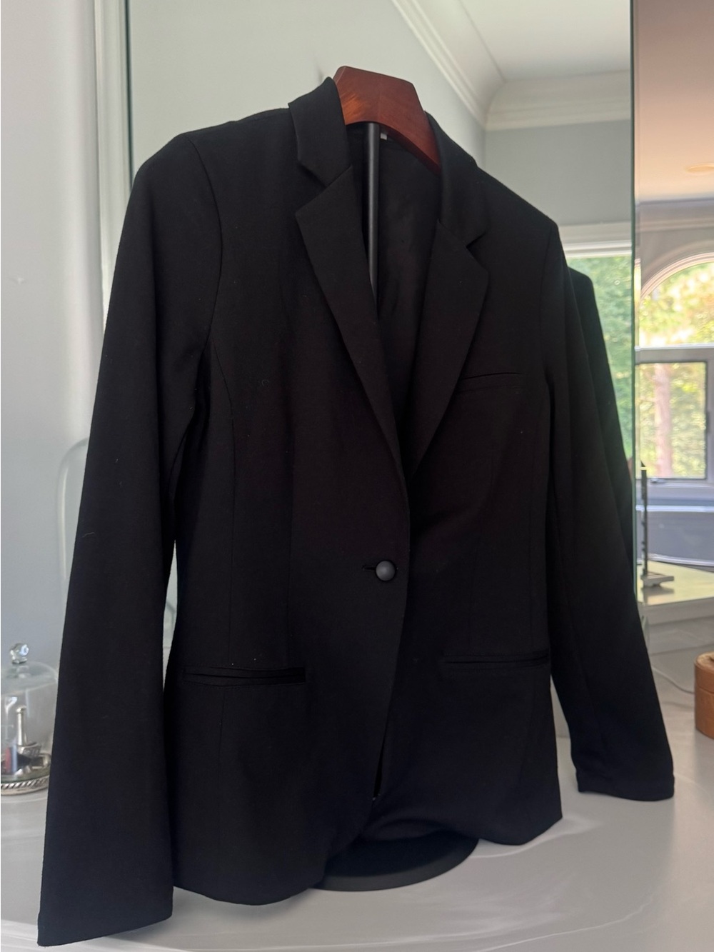 Mossimo Supply Co. Black Single-Button Tailored Blazer